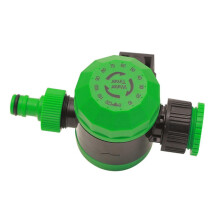 Automatic Garden Water Timer Controller for Outdoor Tap Irrigation System, Plastic, 5-120 Minutes, Green & Black