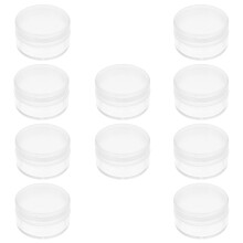Oorbellen organizerdoosje van transparant acryl, 10 stuks