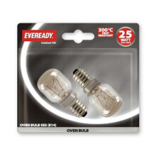 25W SES Oven Bulb BLIST X2 S1023*
