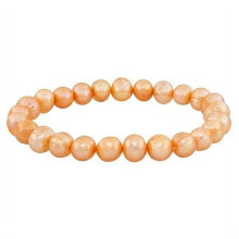 Freshwater Pearl Stretch Bracelet 7.5 Inch Multi-Color