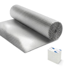Haltons Reflective Radiator Foil 5m x 60cm Energy Saving Insulation with 3M Self, 1 Pack