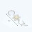Gold Snowflake S-Shaped Hangers for Christmas Tree 10pcs 1