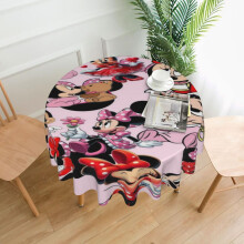 Polyester Round Tablecloth 60 in – Waterproof, Wrinkle