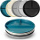 MGEZCOO 9-inch round divided plate 5 pcs 1