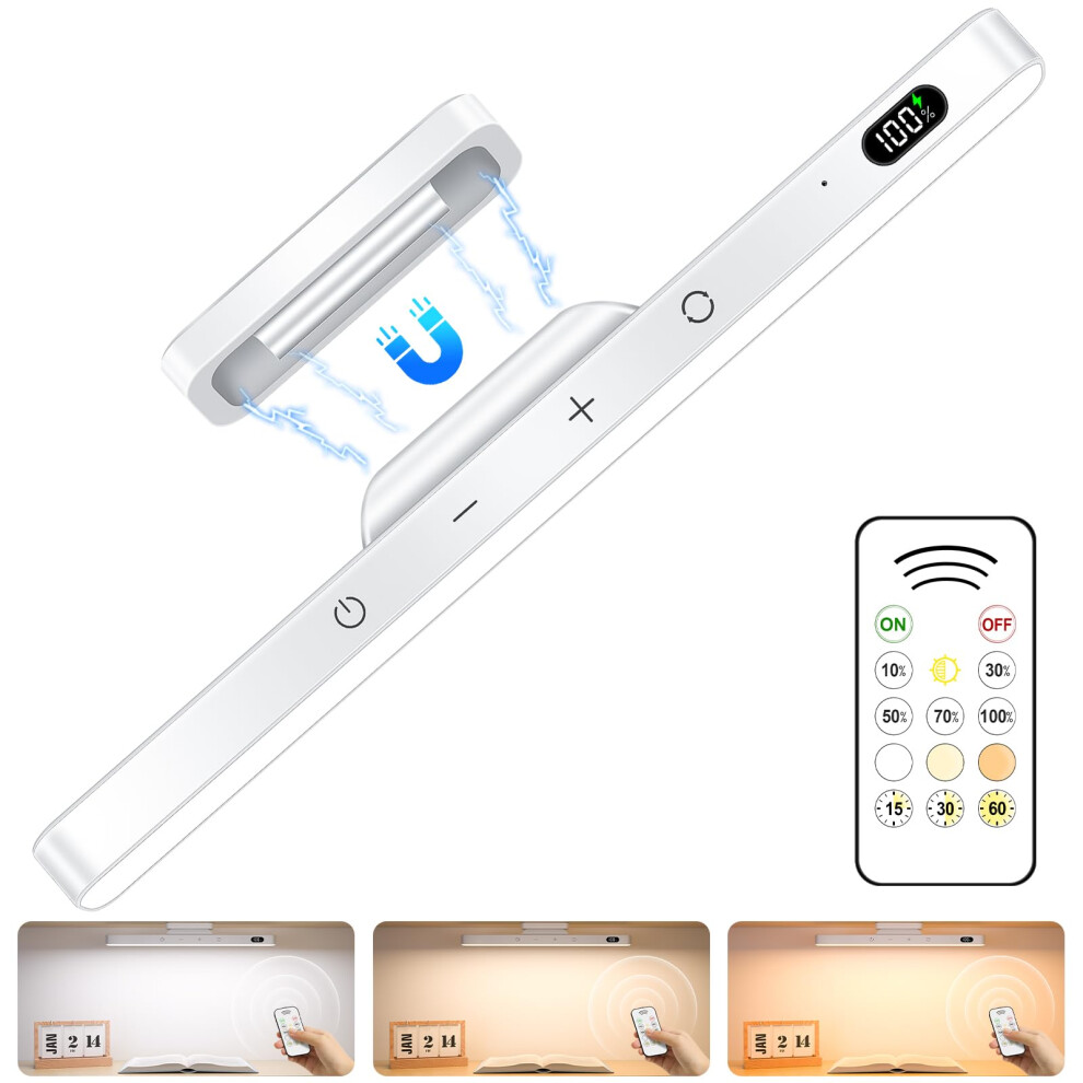 Ferswe 5W Mirror Lights,Rechargeable Makeup Stick On Lights,Under Cabinet Kitchen Light,2500Mah Battery Display Light For Cupboard,Wardrobe,Closet,Ma