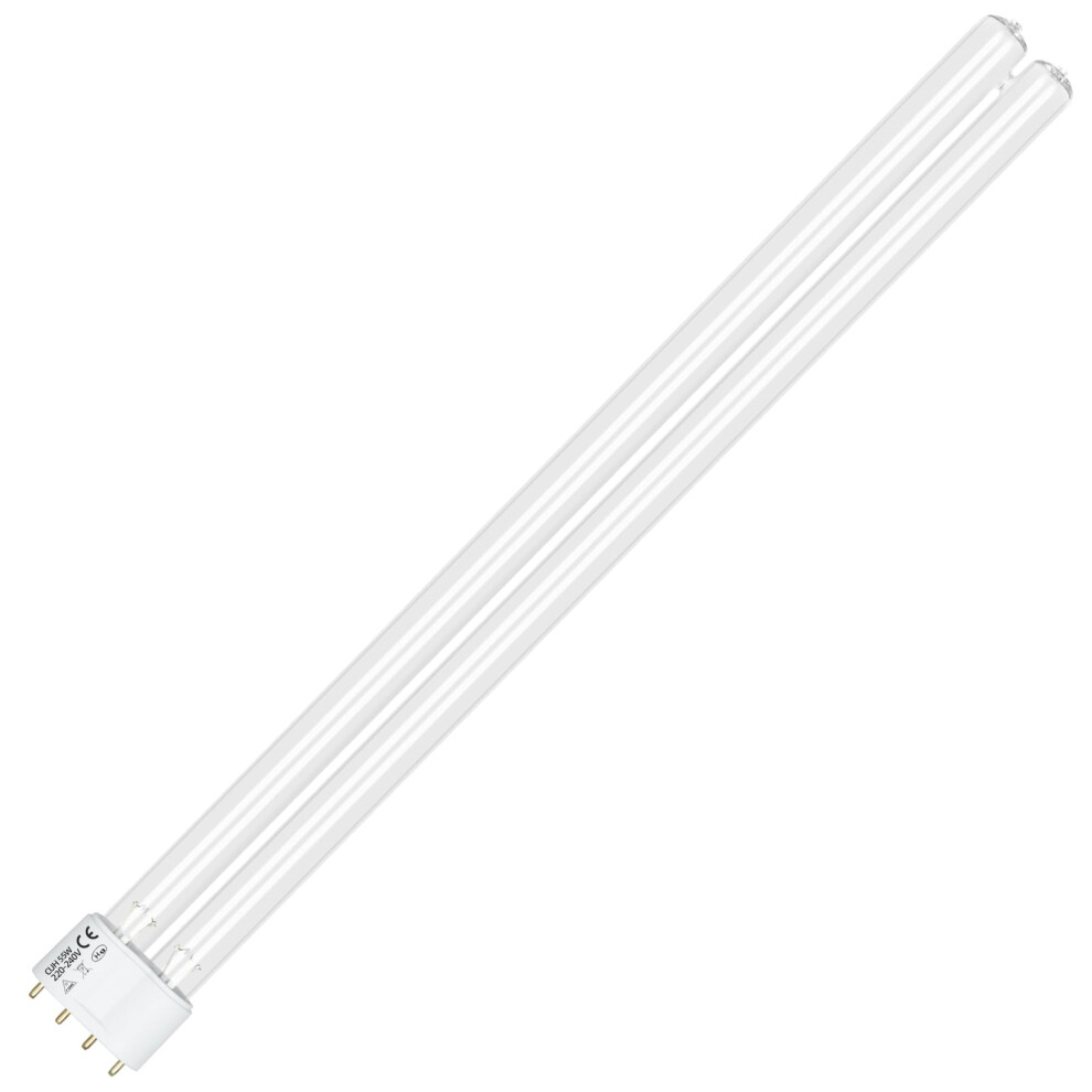 Liuyife 55W 4Pin Uv Disinfection Lamp, 2G11 Uvc Tubular Compact Bulb, Disinfection Filter Lamp, Suitable For Cleaning And Purification Of Park Ponds, 65494486