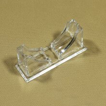 Doorzichtige plastic horlogestandaard voor armbanden