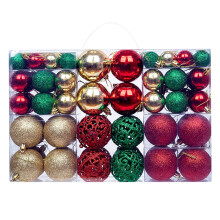 Staron Christmas Hanging Ball Ornaments Green Blue 100 pcs