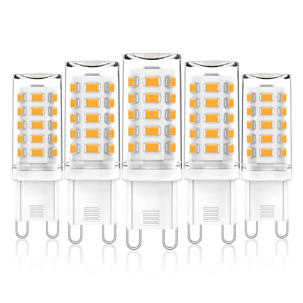 Cheerbee G9 Led Bulbs Dimmable, Warm 2700K, 3W G9 Led Bulb, 28W 33W 40W Halogens Equivalent, Ac 220-240V, 325Lm, Cri>85, Mini Capsule Bul White/Light 48290517