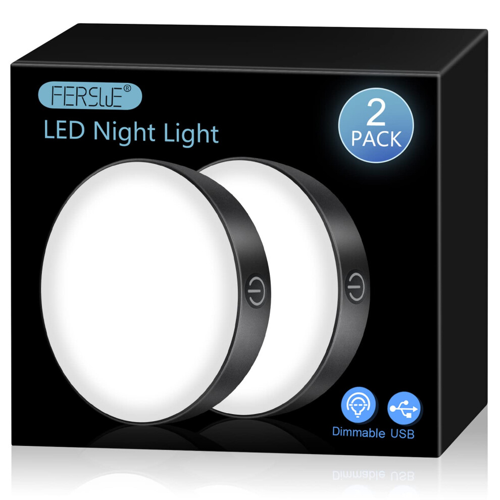 Ferswe Rechargeable Battery S Indoor, Rechargeable Led Night With 1000Mah Large Battery, Stick On S For Closet, Bedroom, Wardrobe And Light 46259646