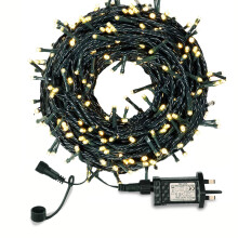 Outdoor Fairy Lights Mains Powered, LED Fairy Lights Outdoor, Shineled 30M 300LEDs 8 Modes Garden Decorative Lights for Christmas Tree, Patio, Garden