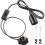 DiCUNO E27 Lampholder, Pendant Light Ceiling Lighting Fitting, Suspended Pendant Light Fitting Kit, Black, 2M, 1Pack 1