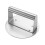 Stainless Steel Burger Press 6.3 Inch with Handle 1