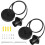 AUAUY 2 Pack Black Pendant Light Fitting, E27 Lamp Holder for Ceiling Pendant Light with 90CM Adjustable Cable, Flex Cable Ceiling Rose, Modern Ceili 1