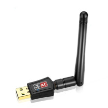 USB-WiFi-sovitin tietokoneelle, nopea 600 Mbps:n kaksoiskaistainen 2,4/5 GHz:n langaton internet-sovitin pöytätietokoneelle, kannettavalle t