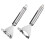 Kitchen Peeler Stainless Steel Round Handle 2 Pcs 1