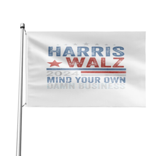 HARRIS WALD2024 Outdoor-Flagge 3x5ft