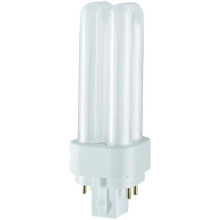 Osram Dulux DE 13w 4 Pin 827 Very Warm White (2700k) Compact Fluorescent Lamp, Glass, G24q-1, 13W