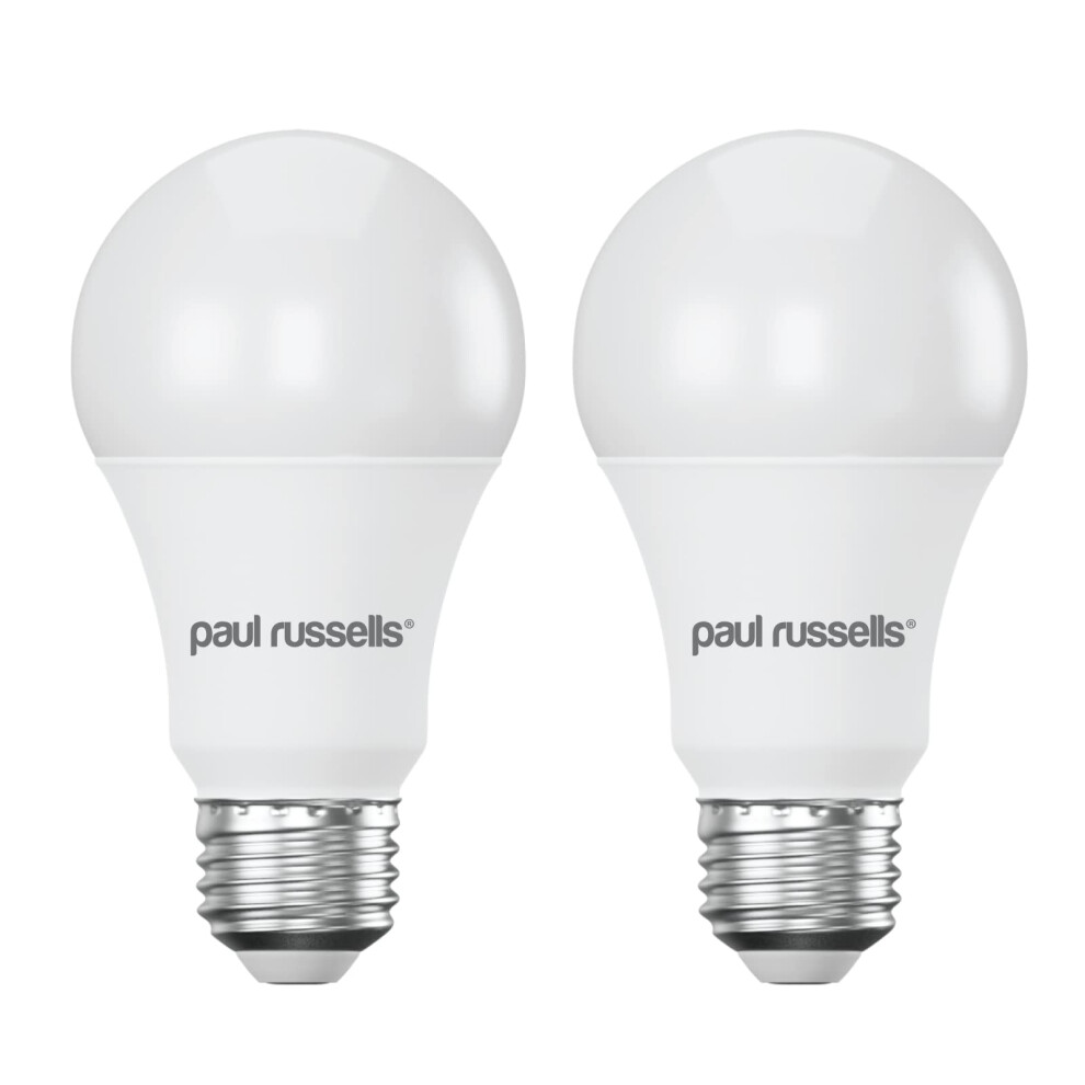Paul Russells Led Gls - Dimmable Edison Screw 14W 1521 Lumens E27 A70 Led Bulbs, 100W Equivalent, 2700K Warm Dimmer Standard Es Energy Light/White 59607397