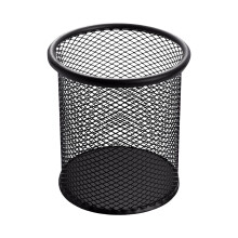 Schwarzer Stiftehalter aus Metall