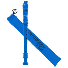 Percussion Plus PP1611 Colourful Soprano Descant Recorder - Blue