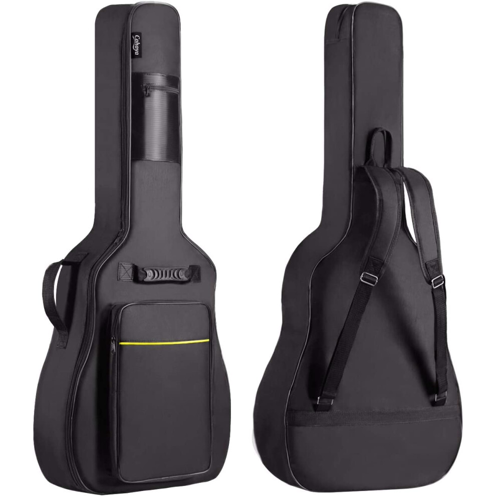 Cahaya 40 41 Inch Acoustic Guitar Bag Waterproof Guitar Case Gig Bag 8