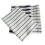 Randiga bomullsservetter, 3-pack 1