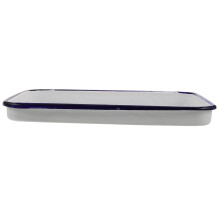 Plaque de cuisson en émail blanc 13 x 9 pouces