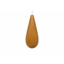 Hand Crafted Wooden Light pulls Made from a Variety of Hardwoods, Ideal for Bathroom, lamp and Ceiling Fan Pull Cords (Beech)