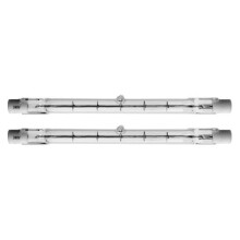 Lampwise 2X 03846-400W 240V 117.6 mm Tungsten R7s Halogen Linear Replaces 500W
