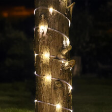 SolarCentre Shoreham USB Outdoor Solar Rope Lights 100 LEDs - Powered by Mini Leaf