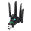 Προσαρμογέας USB WiFi διπλής ζώνης 1300Mbps, ασύρματο dongle 2,4GHz και 5GHz για υπολογιστή, φο 2