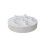 White Single Outlet Ceiling Rose 120mm Side Fitting Pendant Light Fitting Low Profile Modern Ceiling Canopy with One Cable Entry Easy Fit Electrical 1