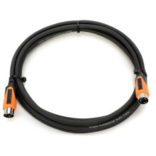 Roland Rmidi-B5 Black Series Midi Cable. Straight Din Connectors, 5Ft / 1.5M Length.