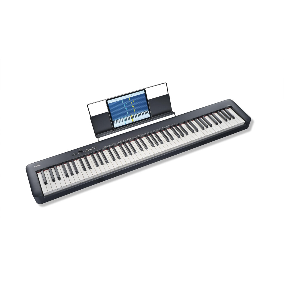 Casio Cdp-S110bk Digital Piano With 88 Weighted Keys, Black