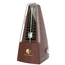 M350 AUPHY Mechanical Metronome with Accent Bell, Classic Shape, Accurate Beat, Multiple Beat Modes, Suitable for Guitar Piano Drums Violin Saxophone