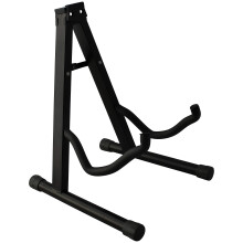 CAIHONG Guitar Stand Floor Folding Universal A frame Stand for Acoustic Electric Bass Travel Classic Guitar Stand - Black