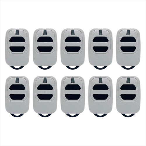 10 Pcs 2 Button Garage Door Remote Control 433.92MHz Rolling Code for GT4 GTI2 GTI4 Series Handheld Transmitter