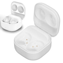Replacement Charging Case for Galaxy Buds FE SM R400 600mAh White Portable Wireless Earbuds Battery Case