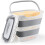 Opvouwbare wasmand met handvatten, geventileerd & 1