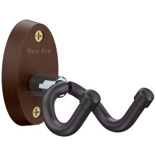 New Bee Guitar Wall Mount, Guitar Wall Hangers Holder with Screws, 1 Pack