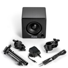 Alesis Nitro Amp 70W 3" Compact Drum Monitor Speaker for Practice and Lessons, Rack-Mountable with Clamps included