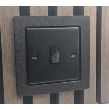 Acoustic Wall Panel Single Socket Gang Spacer Surround Panel 15mm Border Trim