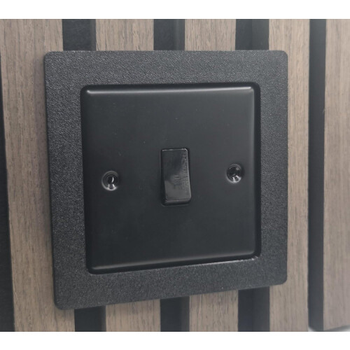 Acoustic Wall Panel Single Socket Gang Spacer Surround Panel 15mm Border Trim
