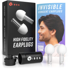 Vibes High Fidelity Earplugs – Comfortable and Reusable Hearing Protec