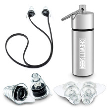 Ear Plugs For Concerts - 2 Pairs Noise Cancelling Reduction Earplugs - High Fidelity Reusable Silicone Earplugs - Hearing Protection For Concerts, Cl