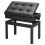 Piano Stool Adjustable Height 563448cm PU Leather Keyboard Bench Storage 1