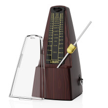 LEKATO Mechanical Metronome for Piano Guitar Bass Drum Ukulele Violin Cello Saxophone Trumpet and All Instruments- Visualized Tempo & Beat- Accent Be