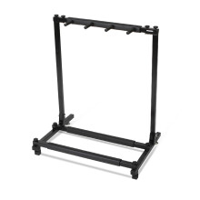 LALAHO 3/5/7/9 Multiple Guitars Stand Foldable Guitar Stand Musical Instruments Display Rack for Studio or Home (3 Holder)