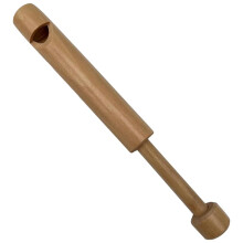 HIXNUG Wooden Slide Whistle Push and Pull Wood Flute Sliding Clangers Creative M